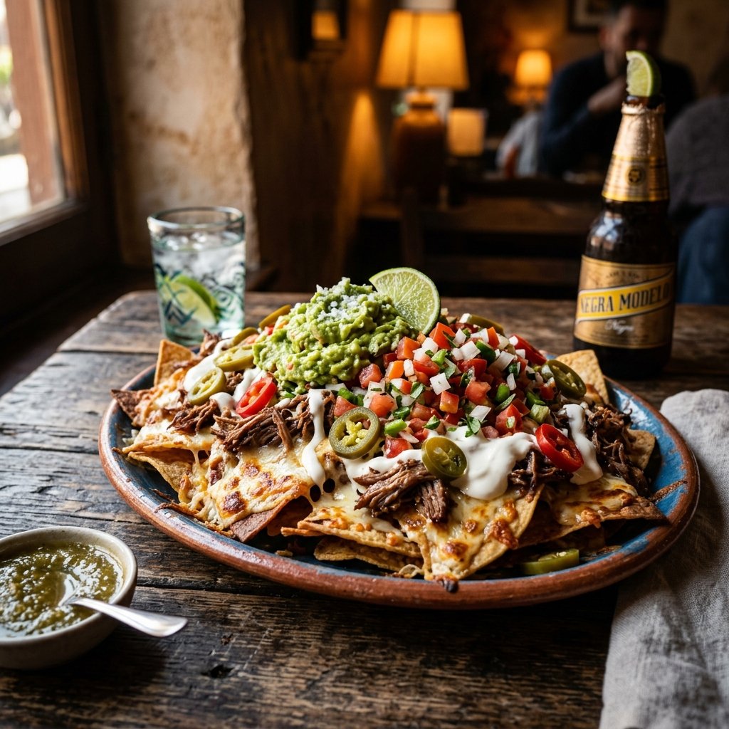Nachos con Ternera